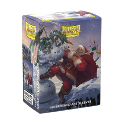 Dragon Shield: Standard 100ct Brushed Art Sleeves - Christmas 2025