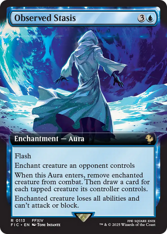 Observed Stasis (Extended Art) [FINAL FANTASY Commander]