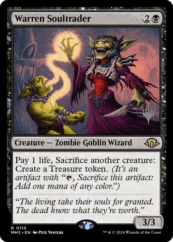 Warren Soultrader (Promo Pack) [Modern Horizons 3 Promos]