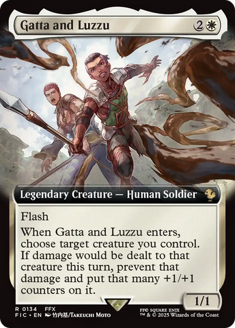 Gatta and Luzzu (Extended Art) [FINAL FANTASY Commander]