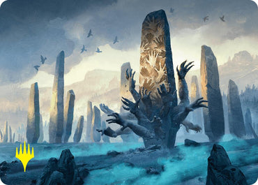 Soulstone Sanctuary Art Card (19/54) (Gold-Stamped Signature) [Foundations Art Series]