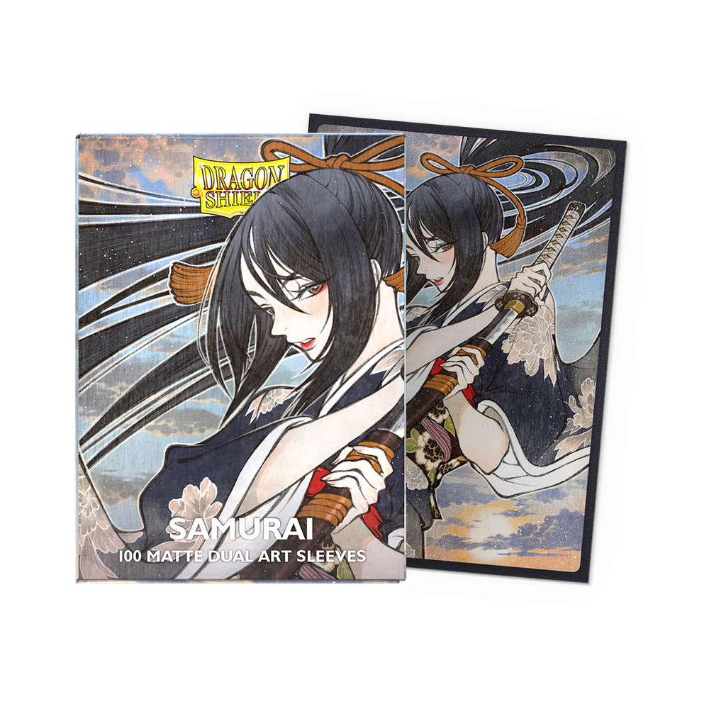 Dragon Shield: Standard 100ct Art Sleeves - Samurai (Dual Matte)