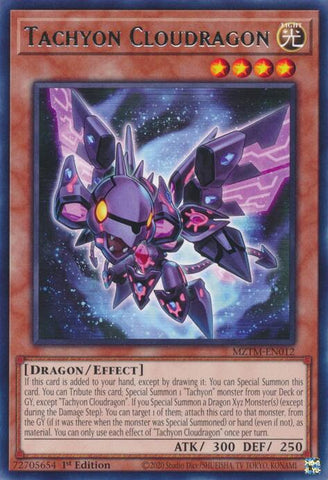Tachyon Cloudragon [MZTM-EN012] Rare