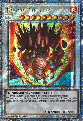 Jurrac Meteor [RA04-EN139] Quarter Century Secret Rare