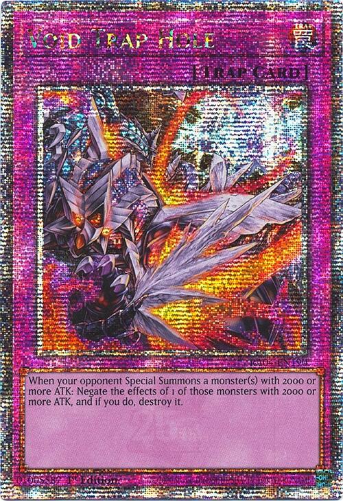 Void Trap Hole [RA04-EN190] Quarter Century Secret Rare
