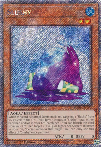 Slushy [RA04-EN196] Platinum Secret Rare