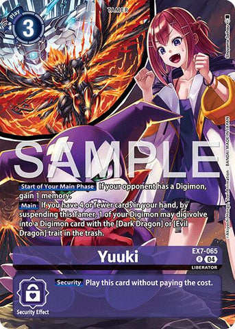 Yuuki [EX7-065] (Digimon Liberator Debuggers Set) [Digimon LIBERATOR]