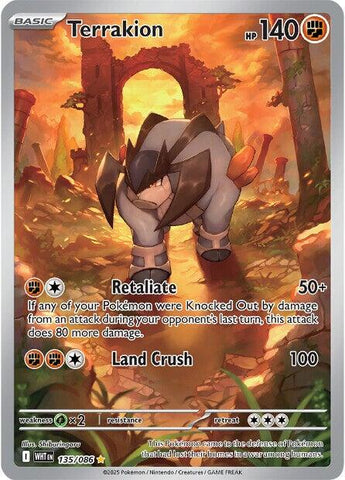 Terrakion (135/086) [Scarlet & Violet: White Flare]