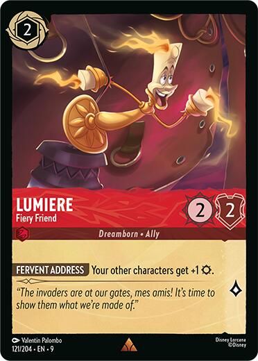 Lumiere - Fiery Friend (121/204) [Fabled]