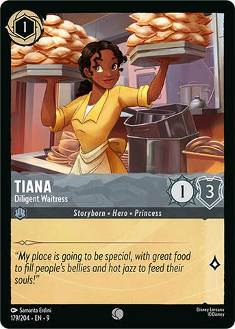 Tiana - Diligent Waitress (179/204) [Fabled]