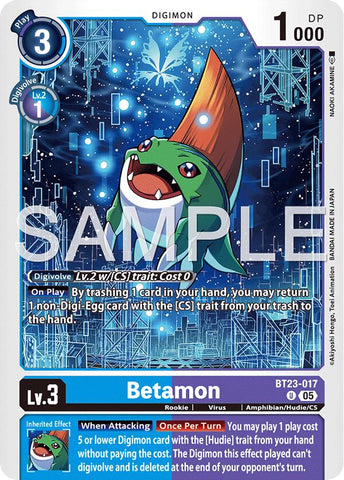 Betamon [BT23-017] [Hackers' Slumber]