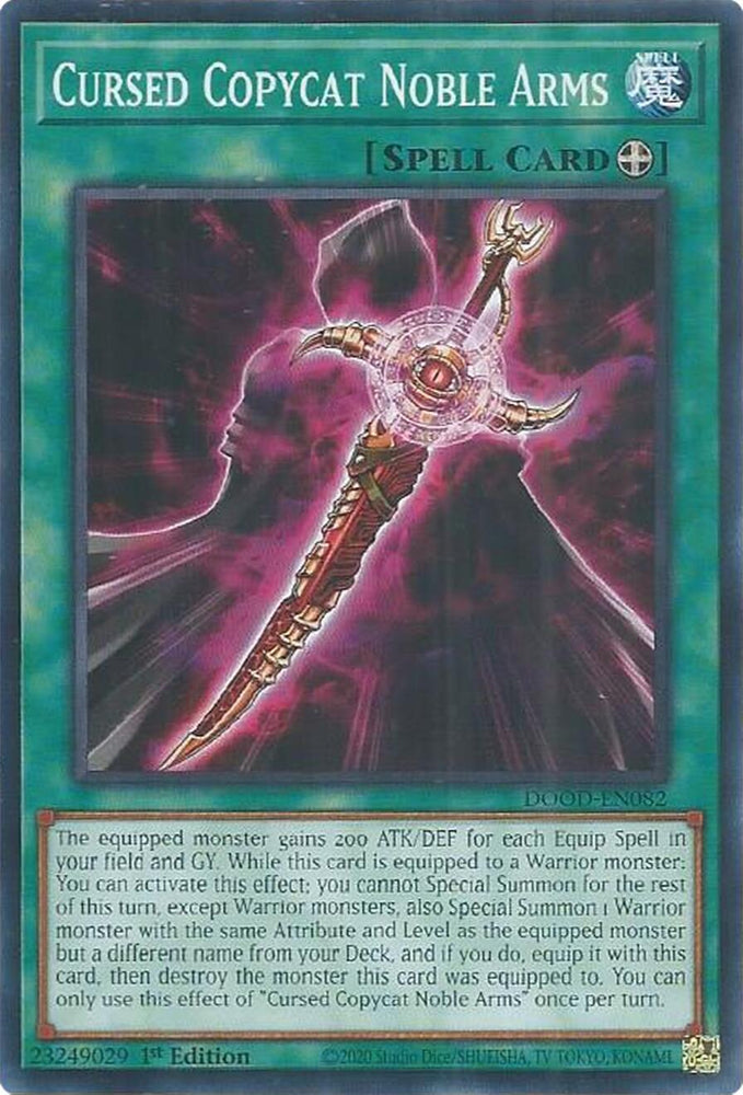 Cursed Copycat Noble Arms [DOOD-EN082] Common