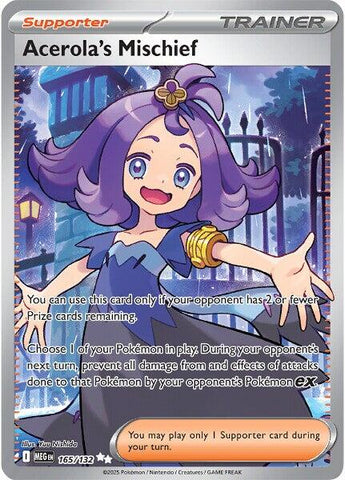 Acerola's Mischief (165/132) [Mega Evolution: Base Set]