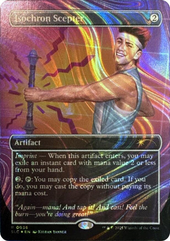 Isochron Scepter (Halo Foil) [Secret Lair Countdown Kit]