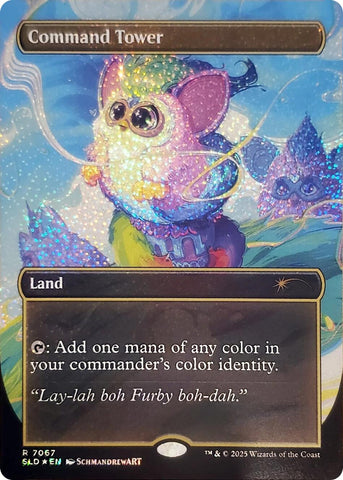 Command Tower (7067) (Confetti Foil) [Secret Lair Drop Series]
