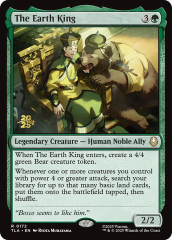 The Earth King [Avatar: The Last Airbender Prerelease Cards]