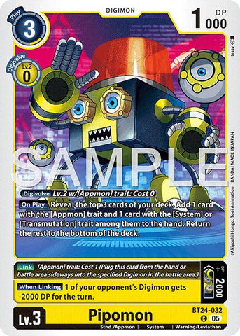 Pipomon [BT24-032] [Time Stranger]