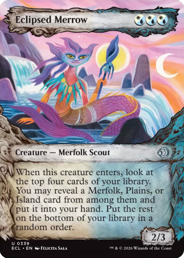 Eclipsed Merrow (Showcase) [Lorwyn Eclipsed]