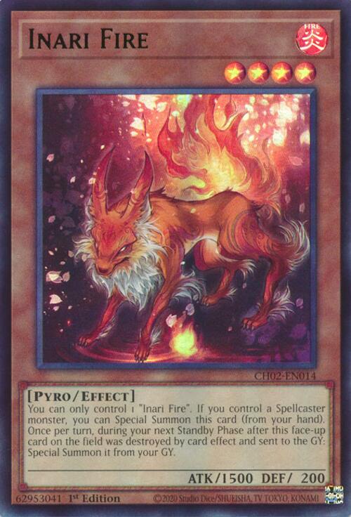 Inari Fire [CH02-EN014] Ultra Rare