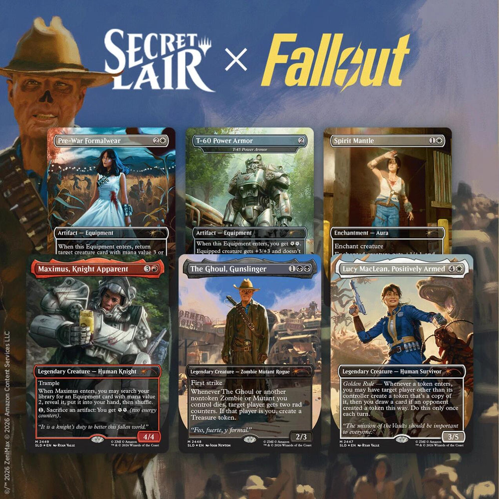Secret Lair: Drop Series - Secret Lair x Fallout (Beyond Vault 33 - Non-Foil Edition)