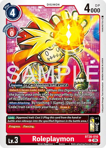 Roleplaymon [BT26-010] [Timeless Bonds]