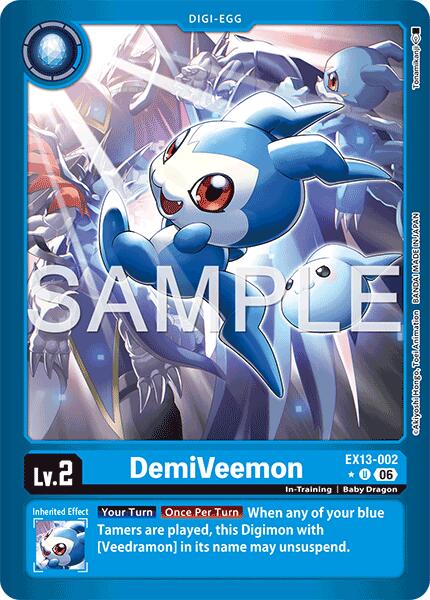 DemiVeemon [EX13-002] (Limited Foil) [Chivalrous XIII]