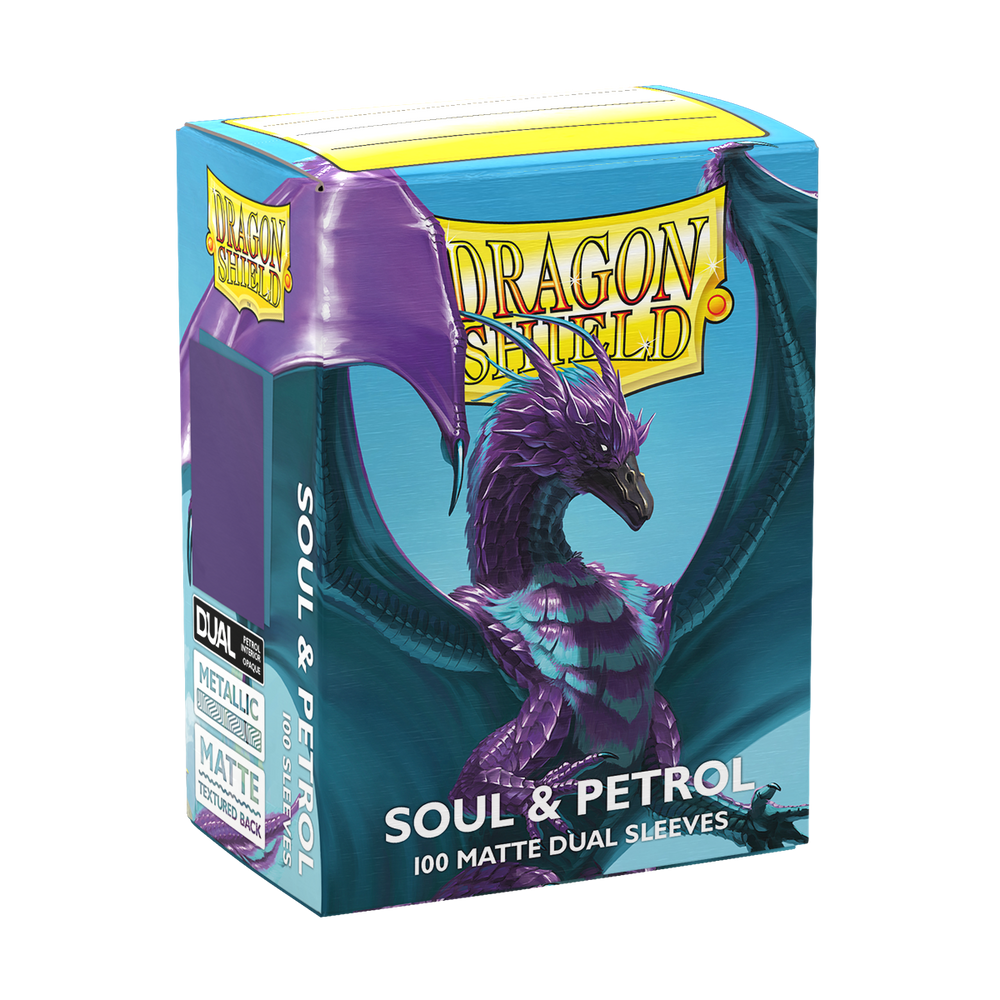 Dragon Shield: Standard 100ct Sleeves - Soul and Petrol