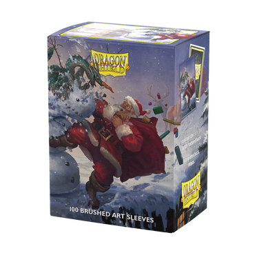 Dragon Shield: Standard 100ct Brushed Art Sleeves - Christmas 2025