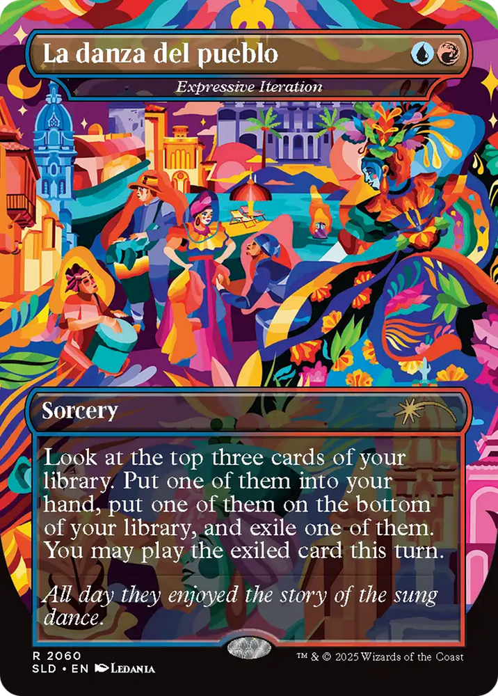 Expressive Iteration (Rainbow Foil) [Secret Lair Drop Series]
