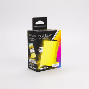 Gamegenic Prime Sleeves - Yellow