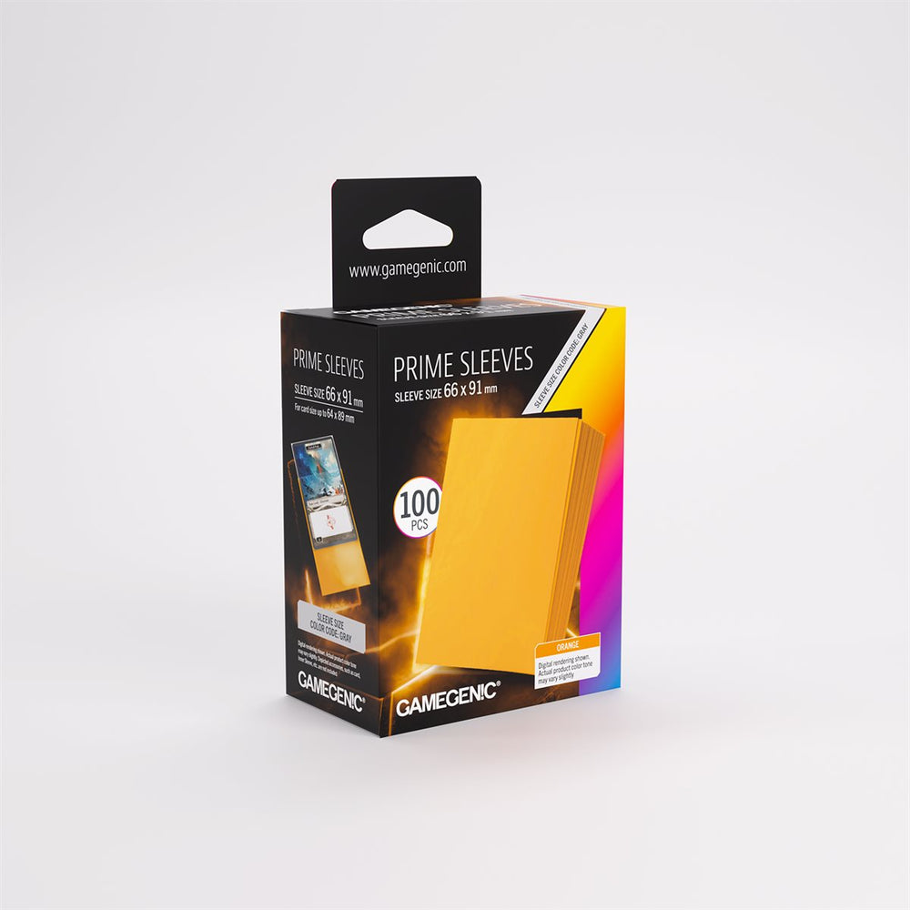 Gamegenic Prime Sleeves - Orange