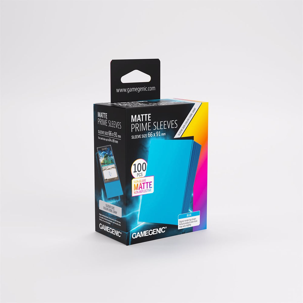 Gamegenic Matte Prime Sleeves - Blue (100)