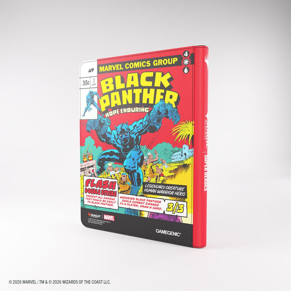 Gamegenic 18-pkt Zip-Up Album MTG Marvel Super Heroes - Captain America/Black Panther