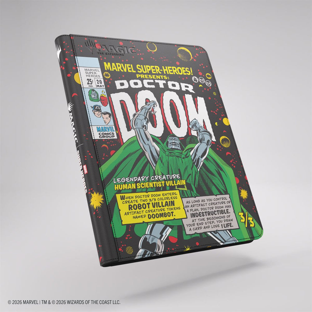 Gamegenic 18-pkt Zip-Up Album MTG Marvel Super Heroes - Doctor Doom