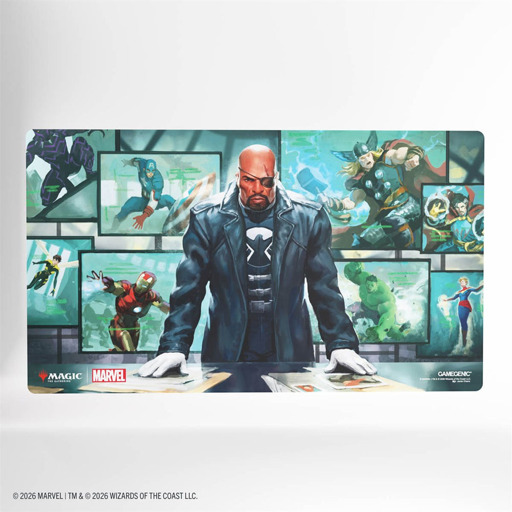 Gamegenic Playmat Prime: Marvel the Gathering - Director Nick Fury