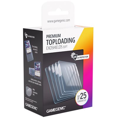 Gamegenic Sleeves: Premium Toploading Exoshields