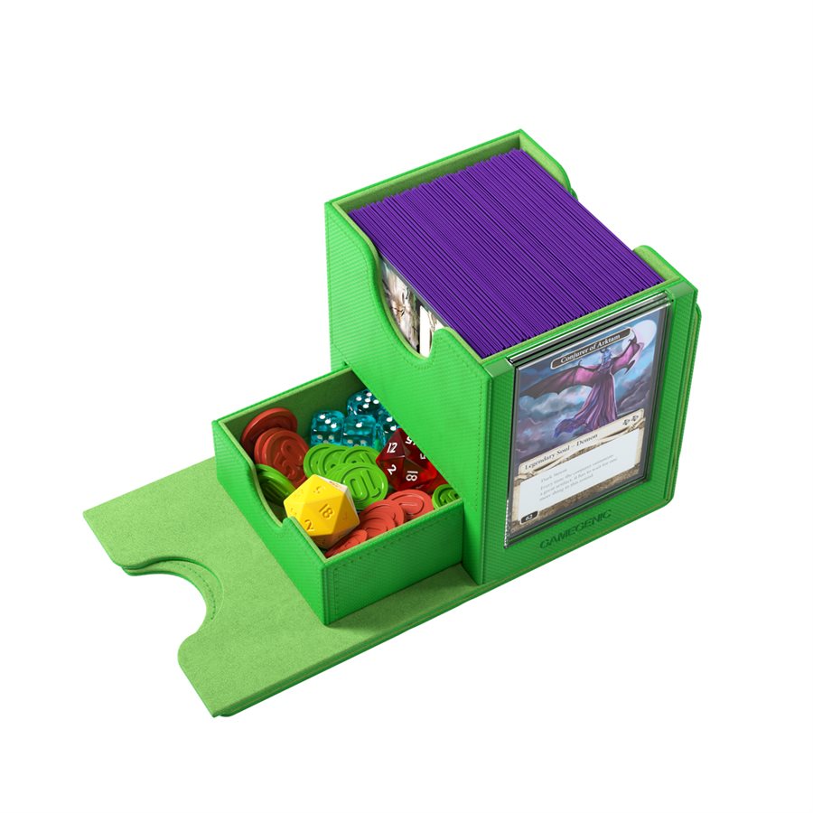 Gamegenic Sidekick Pro XL Deck Box 100+ Green