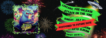 Lorcana Attack on the Vine Pre-release July 19 2026 Ticket - Sun, 19 Jul 2026
