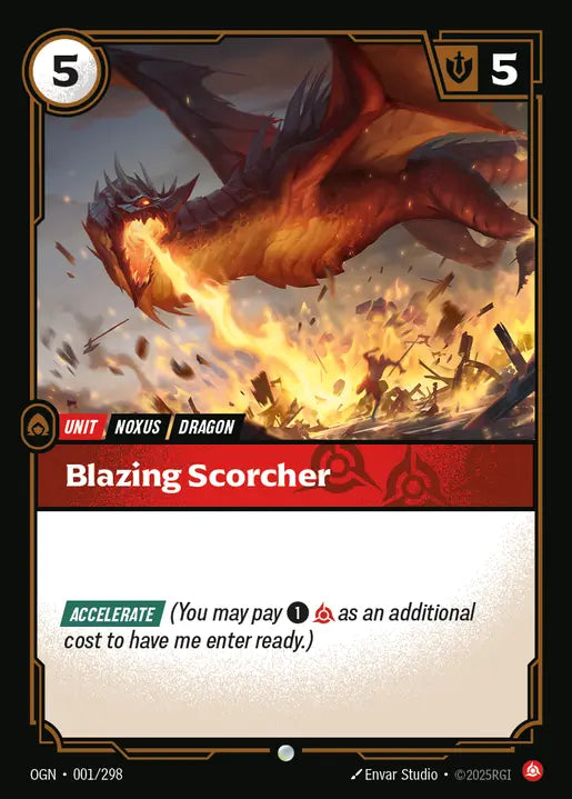 Blazing Scorcher [OGN-001]