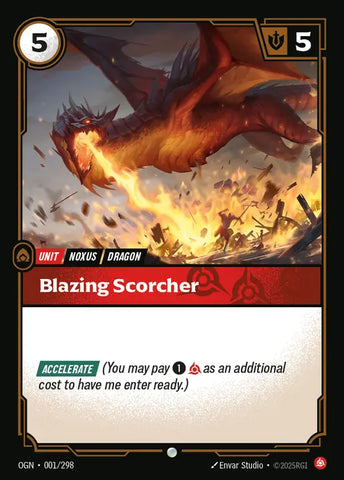 Blazing Scorcher [OGN-001]