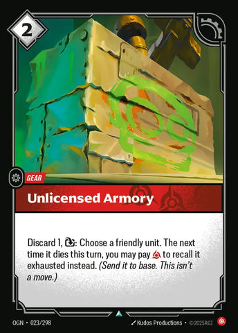 Unlicensed Armory [OGN-023]