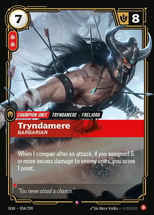 Tryndamere Barbarian [OGN-034]