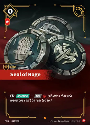 Seal of Rage [OGN-040]