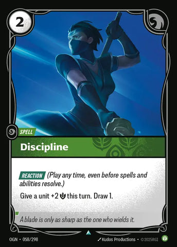 Discipline [OGN-058]