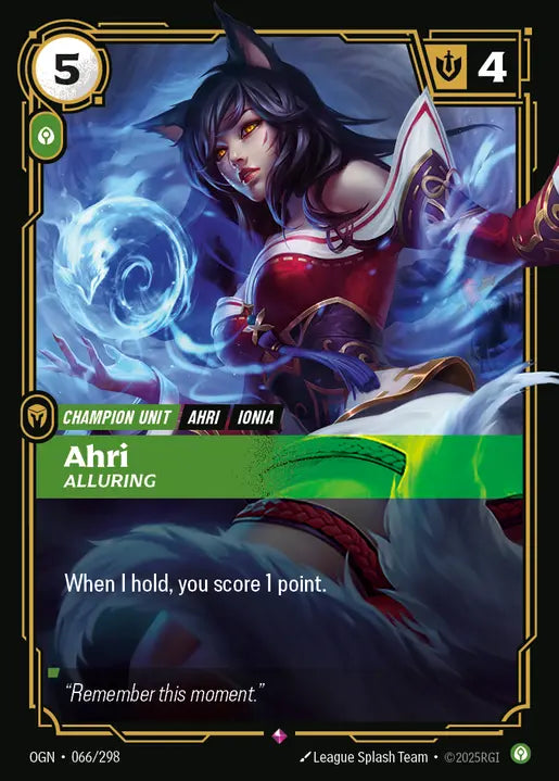 Ahri Alluring [OGN-066]
