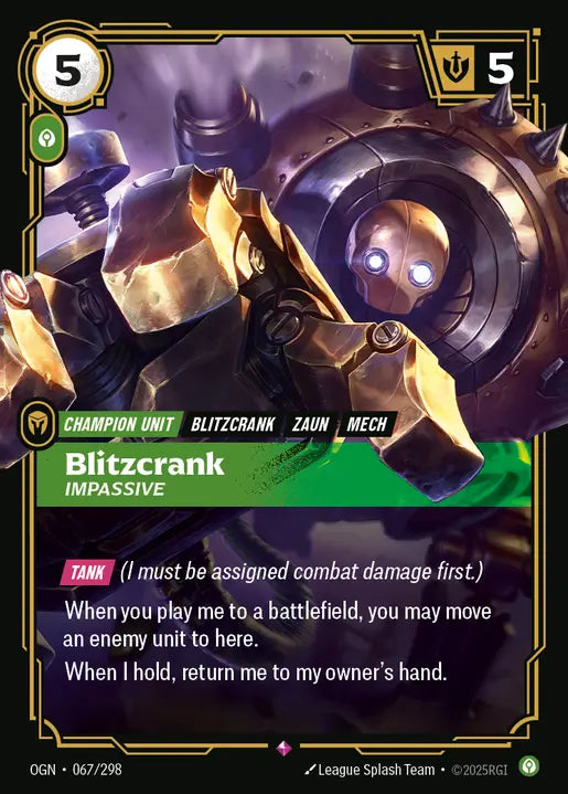 Blitzcrank Impassive [OGN-067]