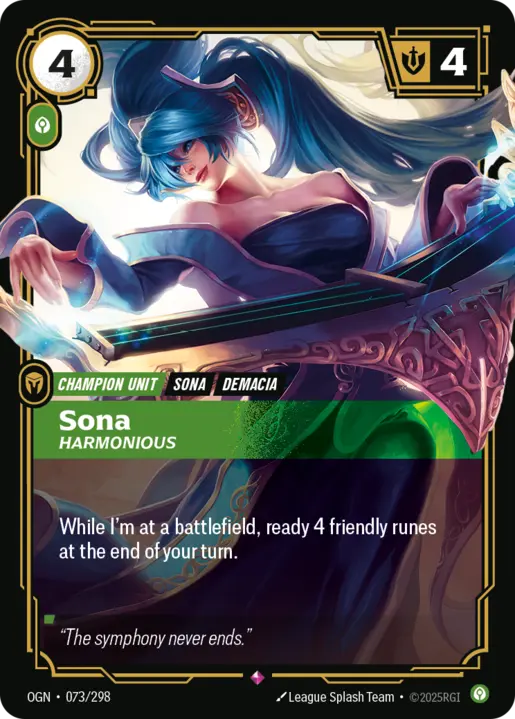 Sona Harmonious [OGN-073]