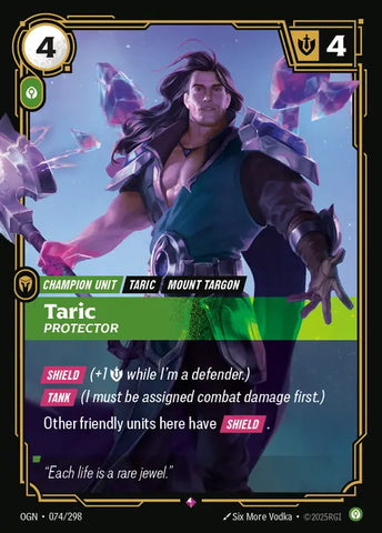 Taric Protector [OGN-074]
