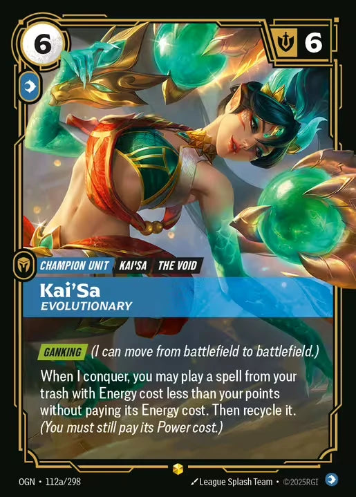 Kai'Sa Evolutionary [OGN-112a] (Alt Art)