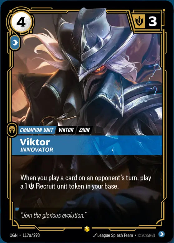 Viktor Innovator [OGN-117a] (Alt Art)